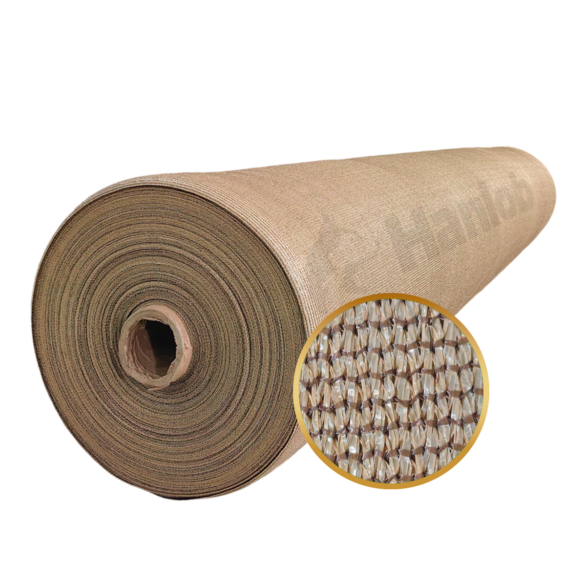 Hanlob Malla Sombra Raschel 90% - Rollo 2 x 100 m Uso residencial